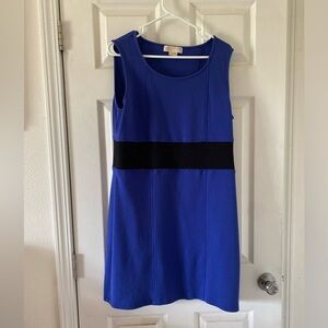 Michael Kors Blue and Black Dress